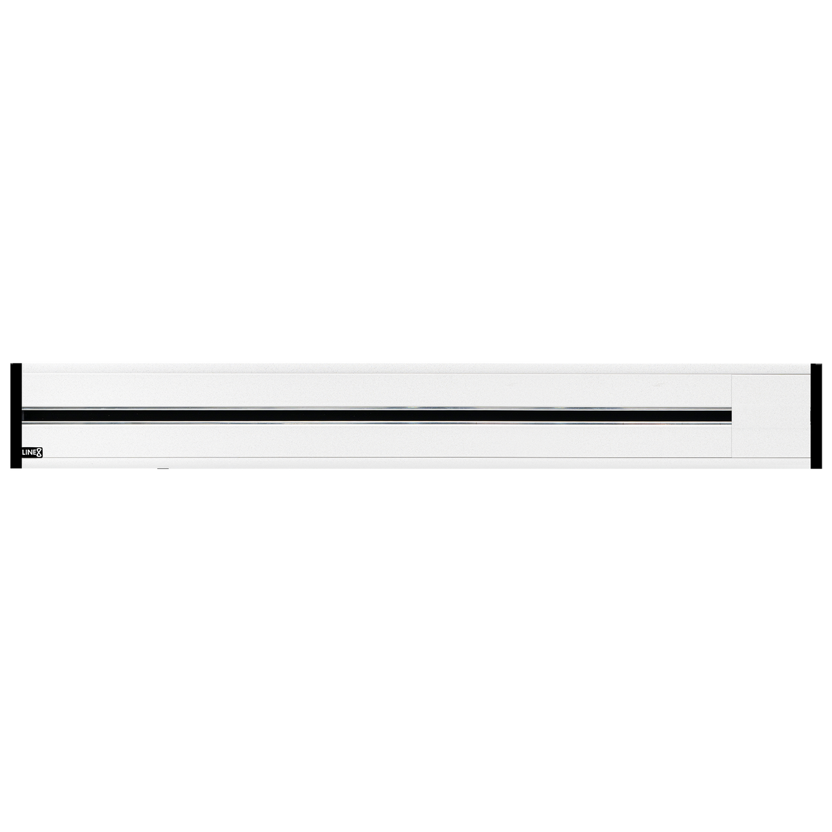 Line8 Model R Recessed Power Track  - Pearl White Finish