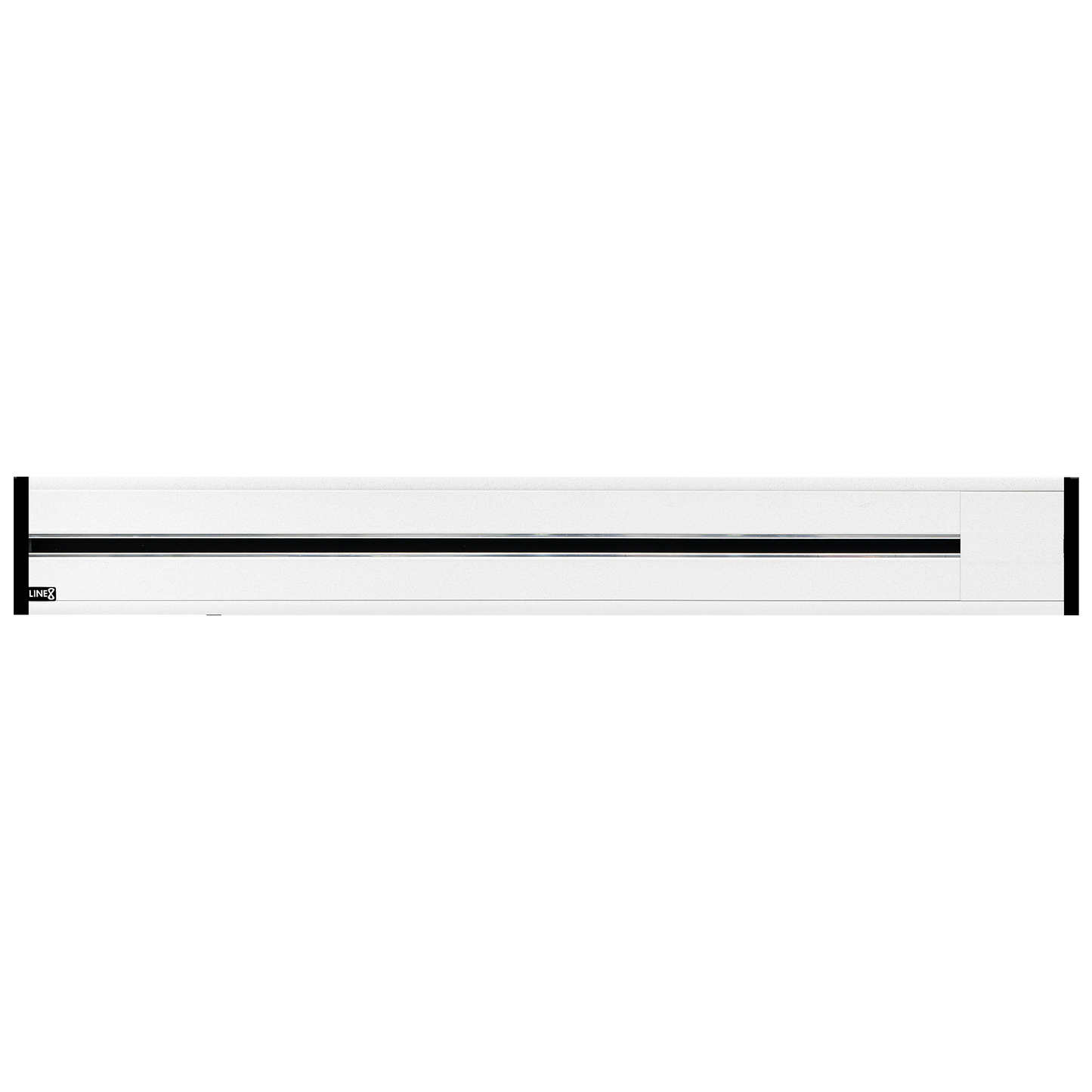 Line8 Model R Recessed Power Track  - Pearl White Finish