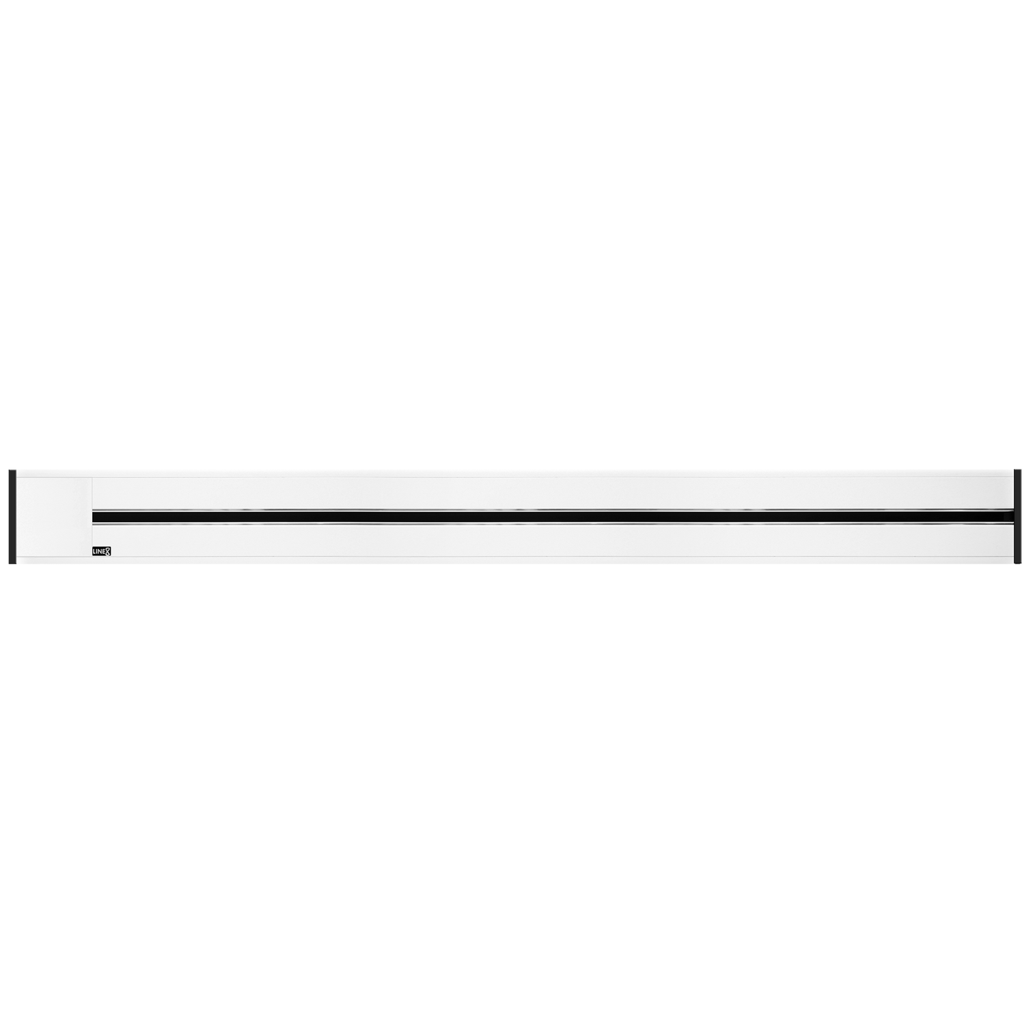 Line8 Model R Recessed Power Track  - Pearl White Finish