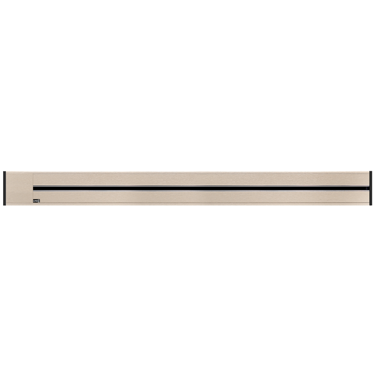 Line8 Model R Recessed Power Track  - Champagne Gold Finish