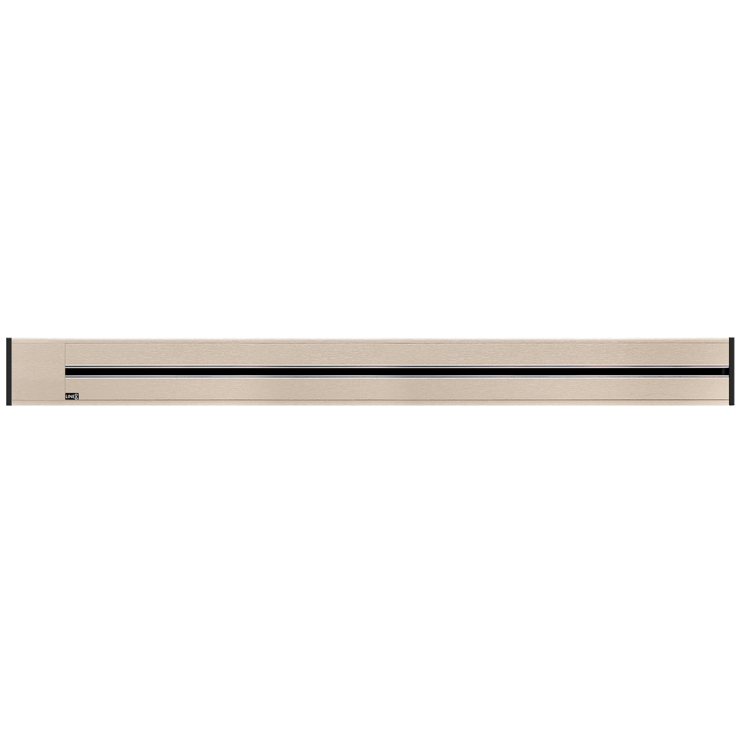 Line8 Model R Recessed Power Track  - Champagne Gold Finish