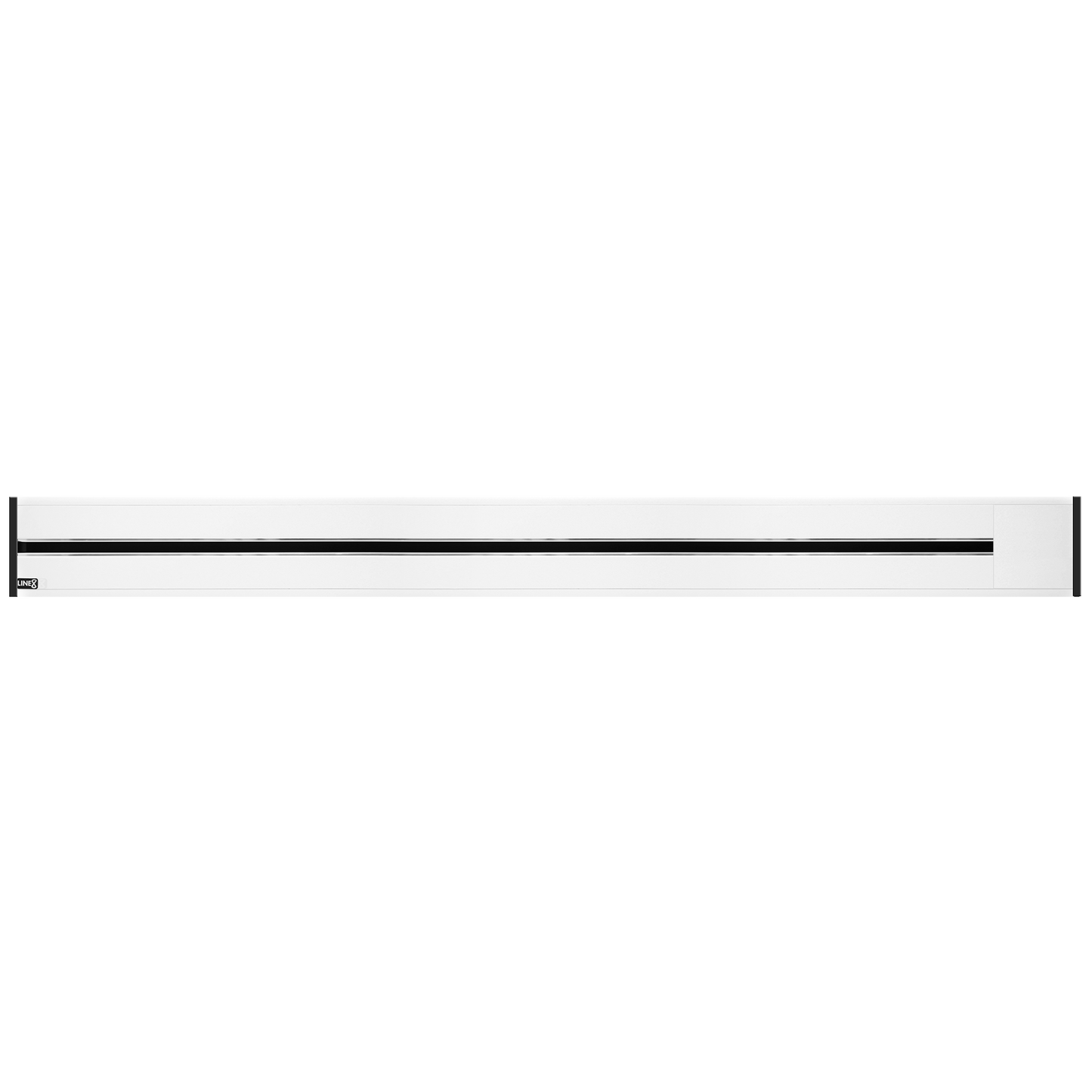 Line8 Model R Recessed Power Track  - Pearl White Finish
