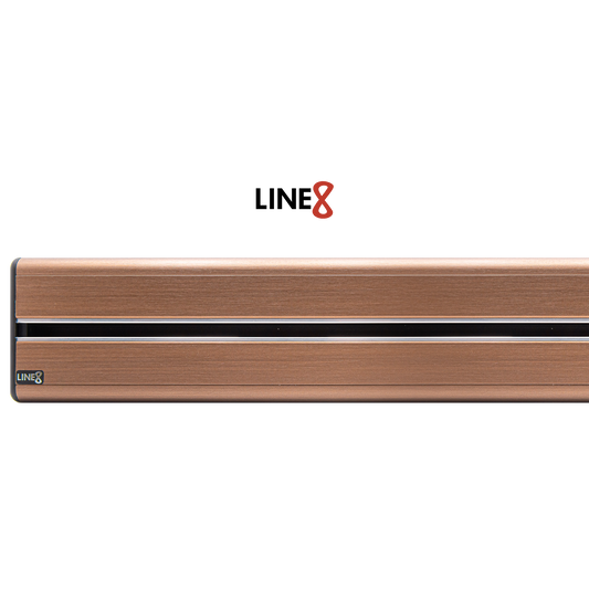 Line8 Model SL Surface Light Power Track - Rose Gold Finish