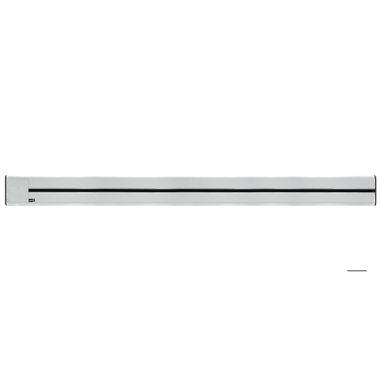 Line8 Model SL Surface Light Power Track - Silver Hairline Finish