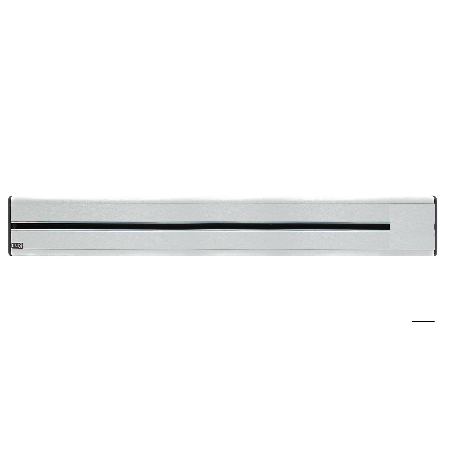 Line8 Model SL Surface Light Power Track - Silver Hairline Finish
