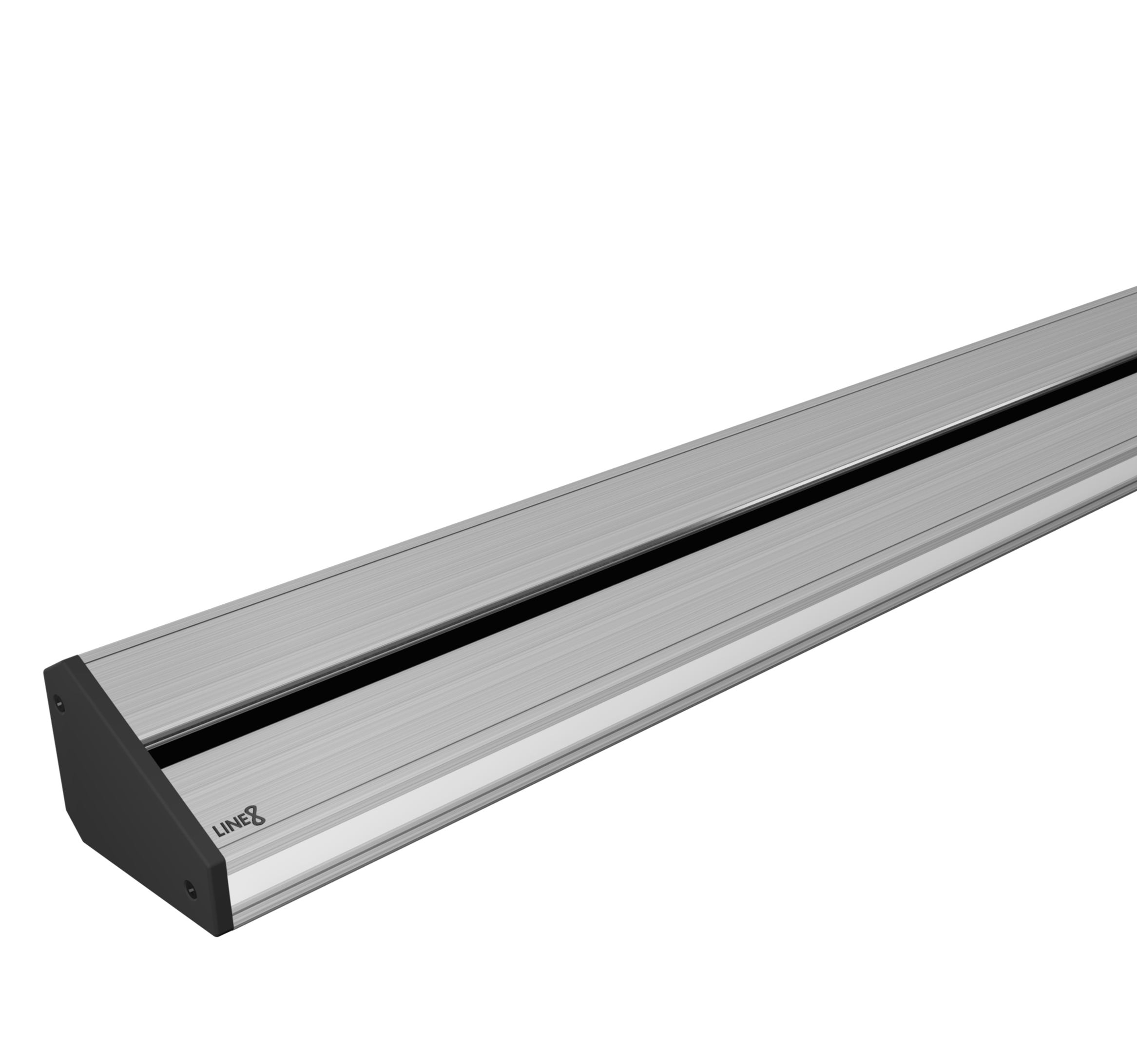 Line8 Model TL Triangle Power Track - Silver Hairline – Line8 Singapore