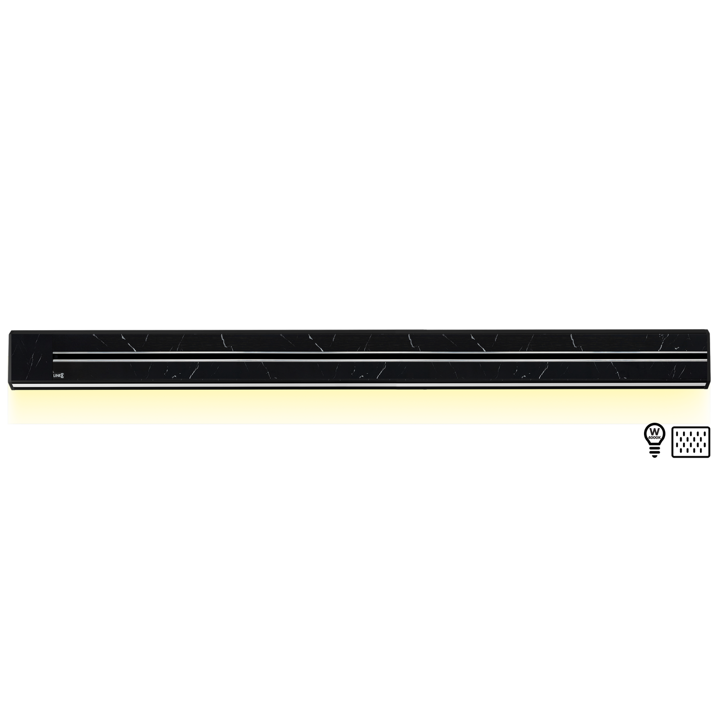 Line8 Model TL Triangle Power Track - Spanish Black Marble