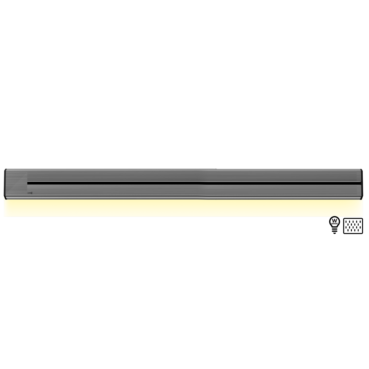 Line8 Model TL Triangle Power Track - Silver Hairline