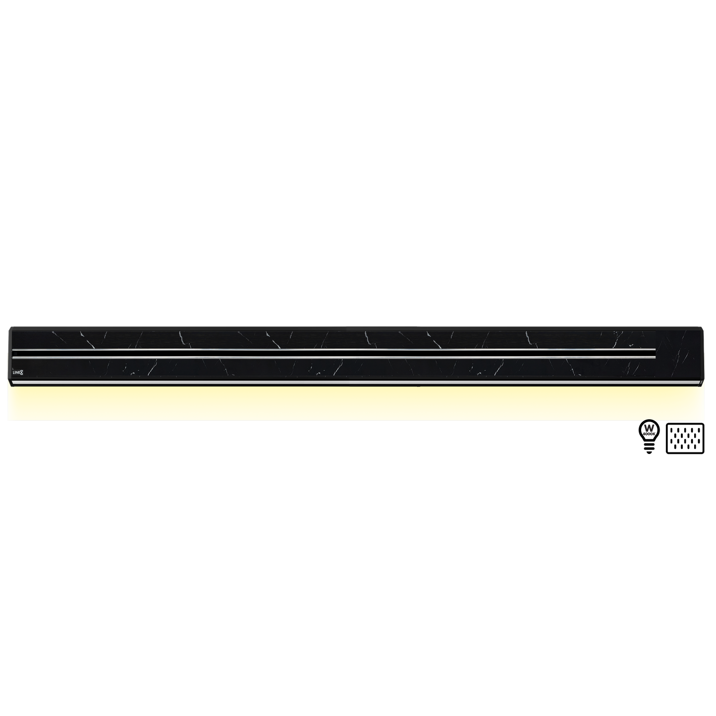 Line8 Model TL Triangle Power Track - Spanish Black Marble