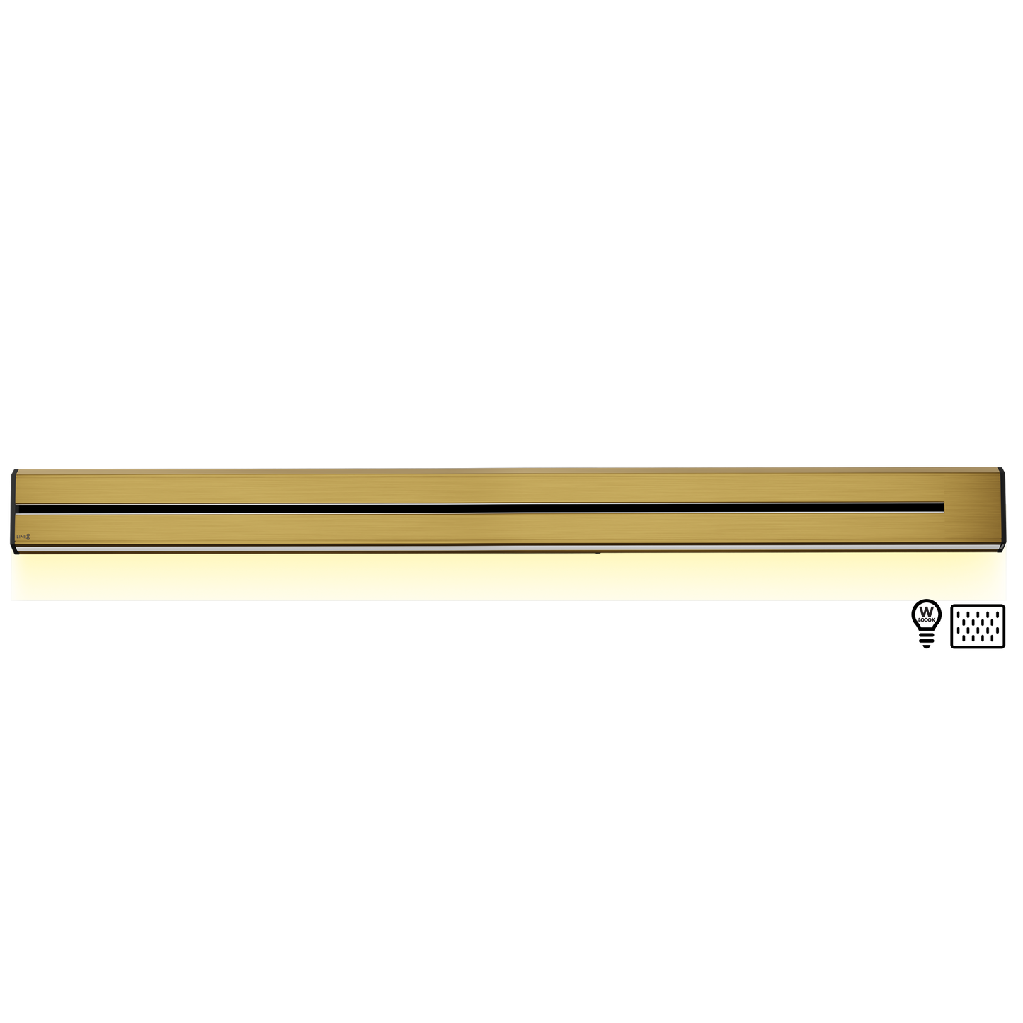 Line8 Model TL Triangle Power Track - Gold Hairline