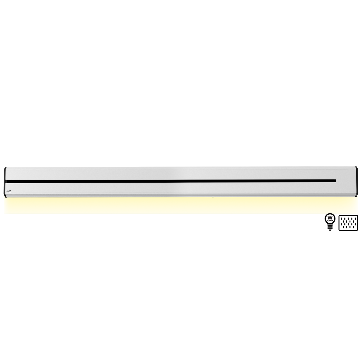 Line8 Model TL Triangle Power Track - Pearl White