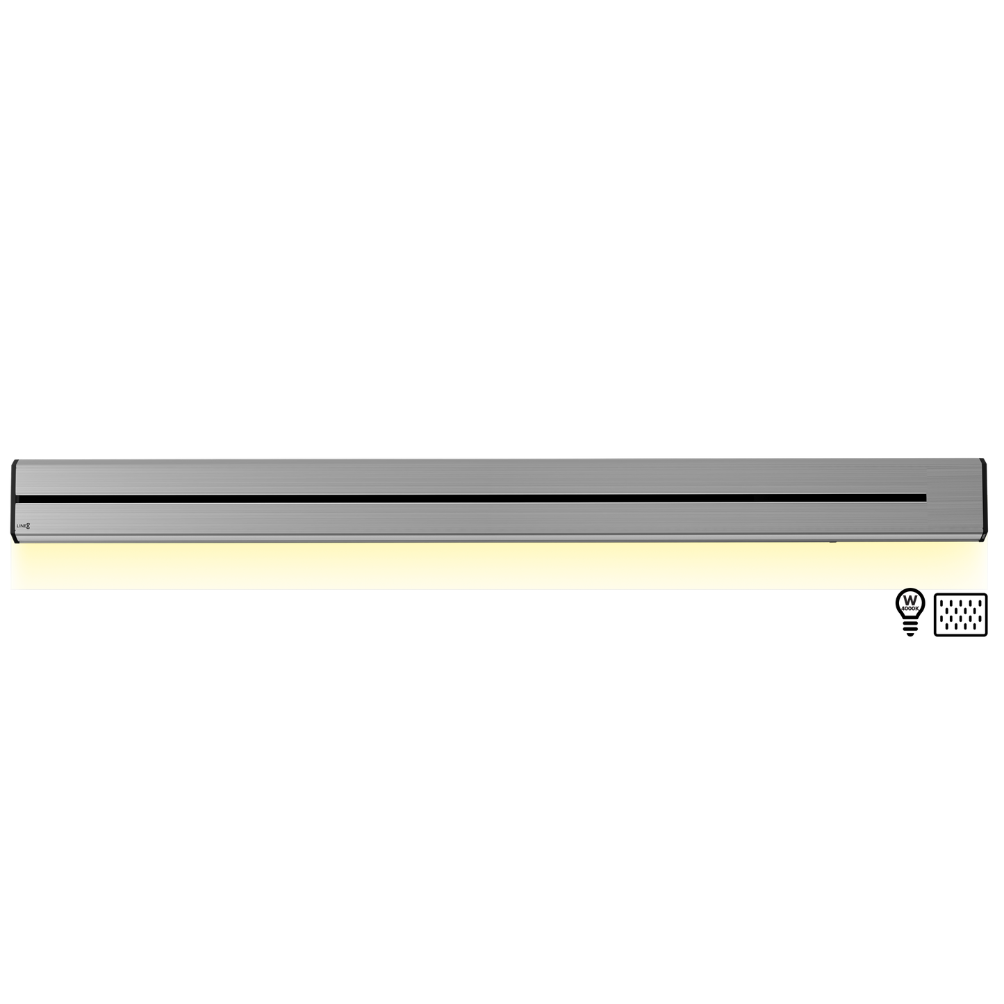 Line8 Model TL Triangle Power Track - Silver Hairline