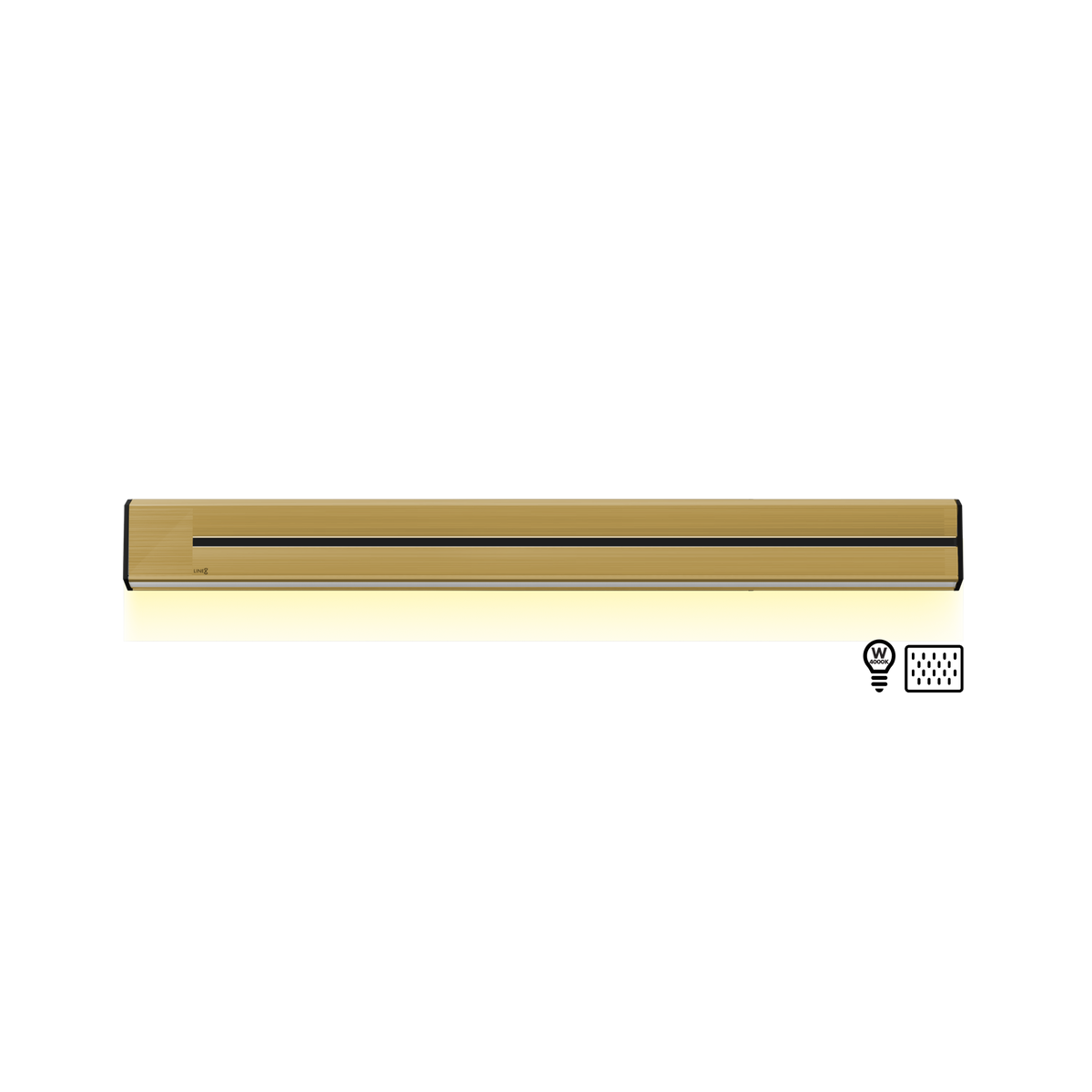 Line8 Model TL Triangle Power Track - Gold Hairline