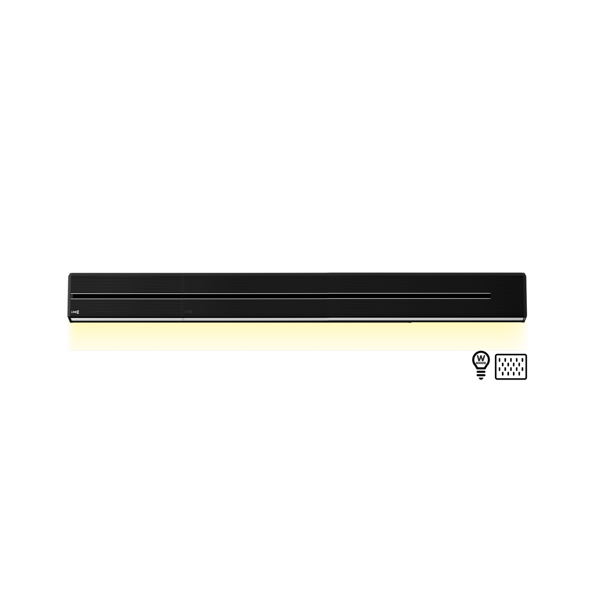 Line8 Model TL Triangle Power Track - Black Hairline