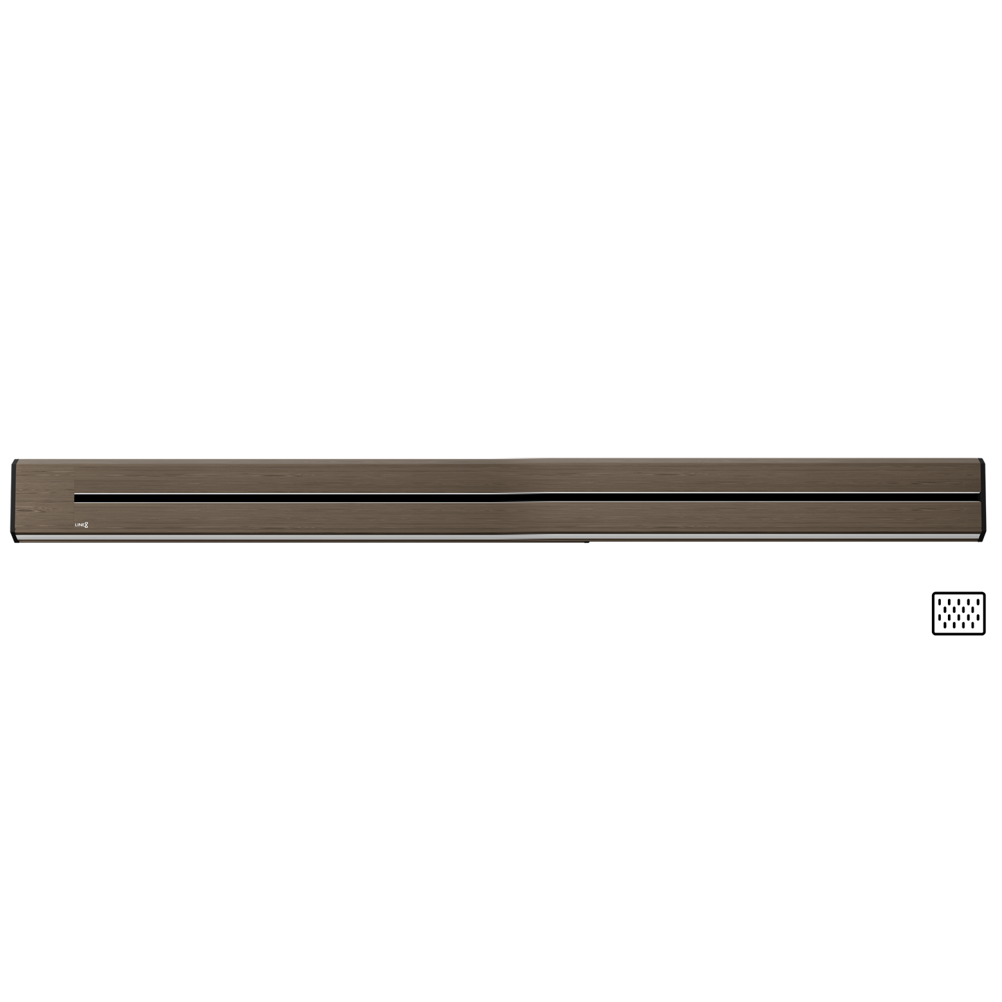 Line8 Model TL Triangle Power Track - Burmese Teak