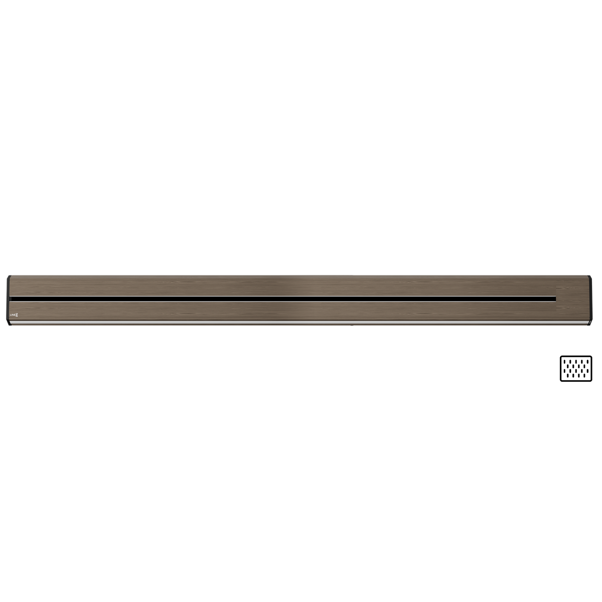 Line8 Model TL Triangle Power Track - Burmese Teak