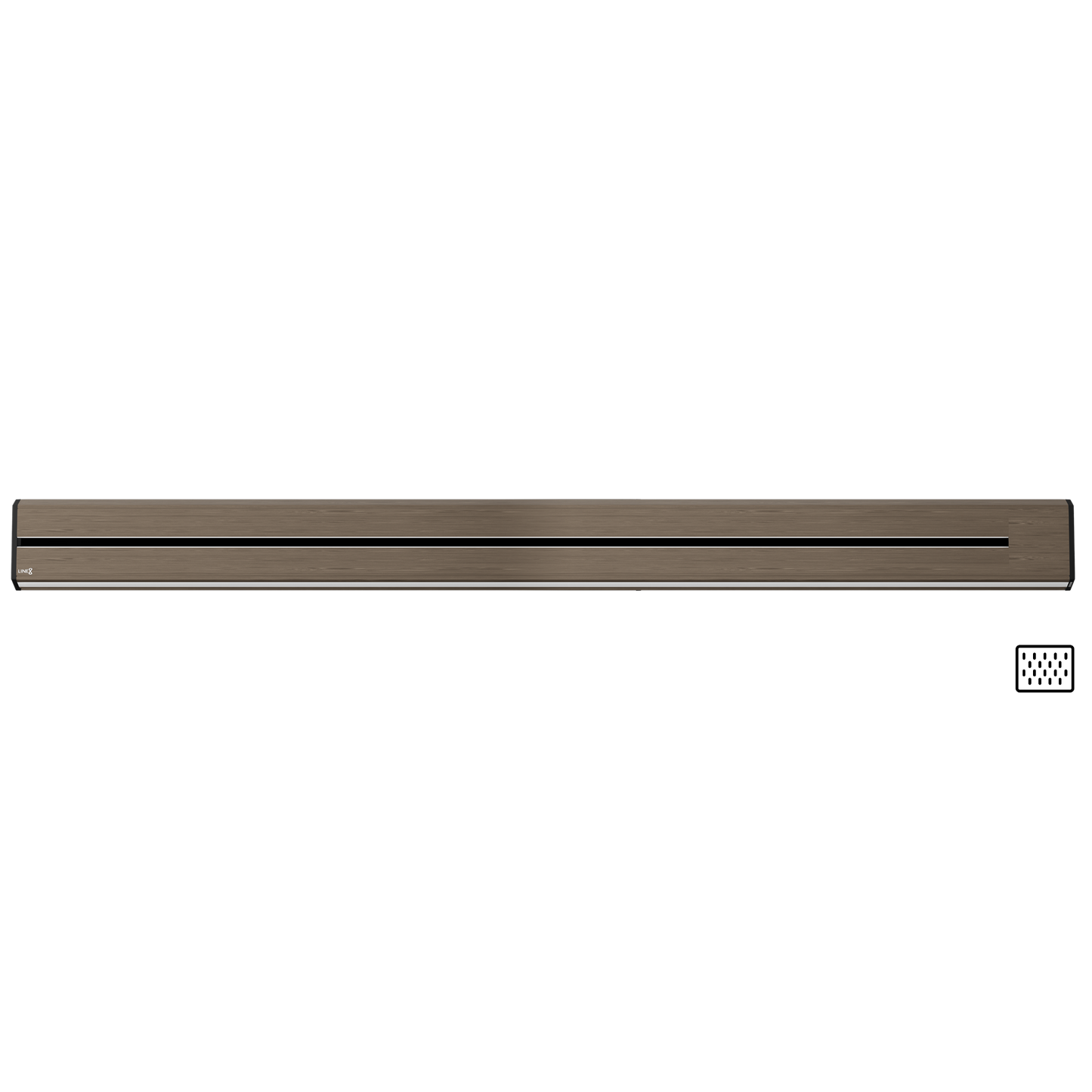 Line8 Model TL Triangle Power Track - Burmese Teak
