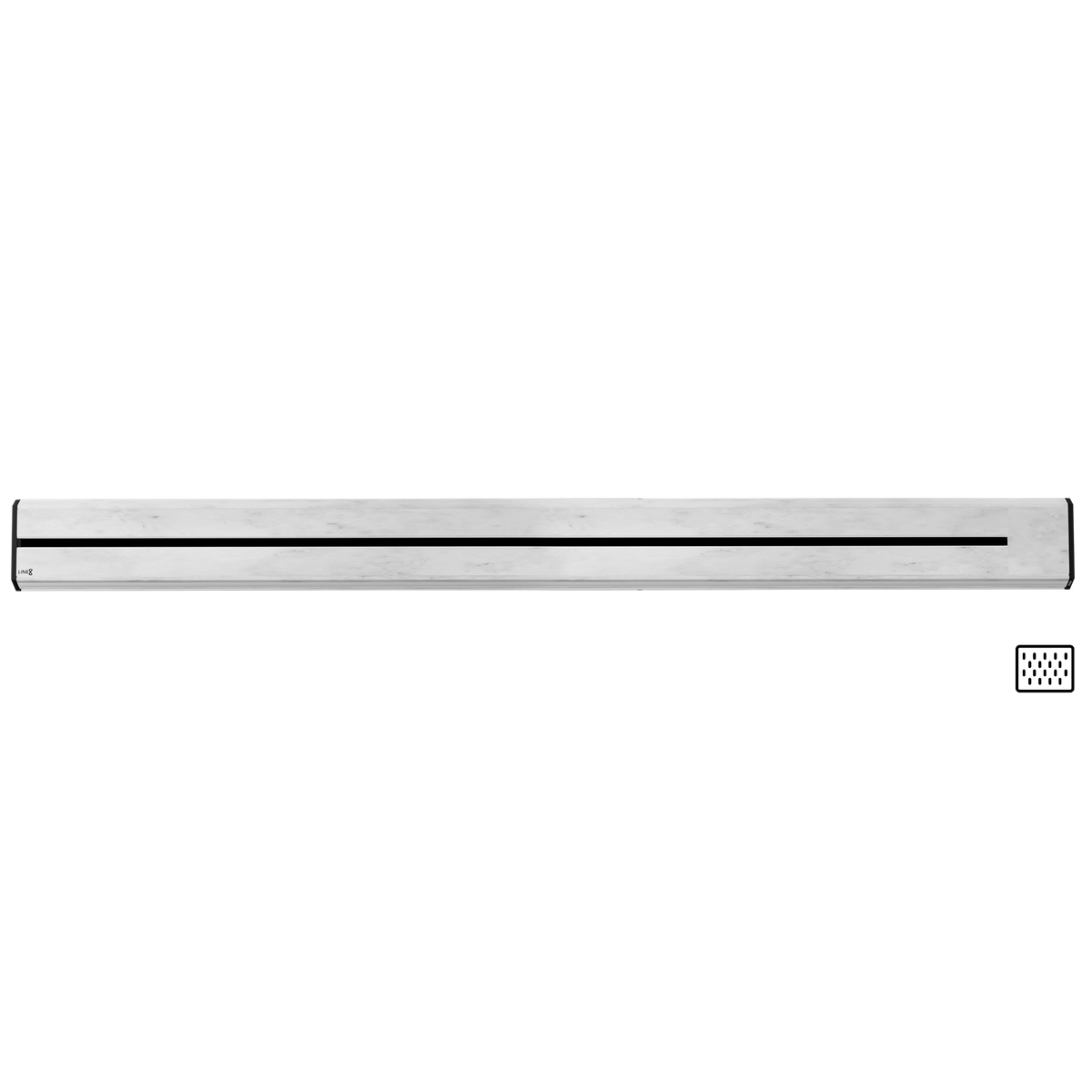 Line8 Model TL Triangle Power Track - Indian White Marble