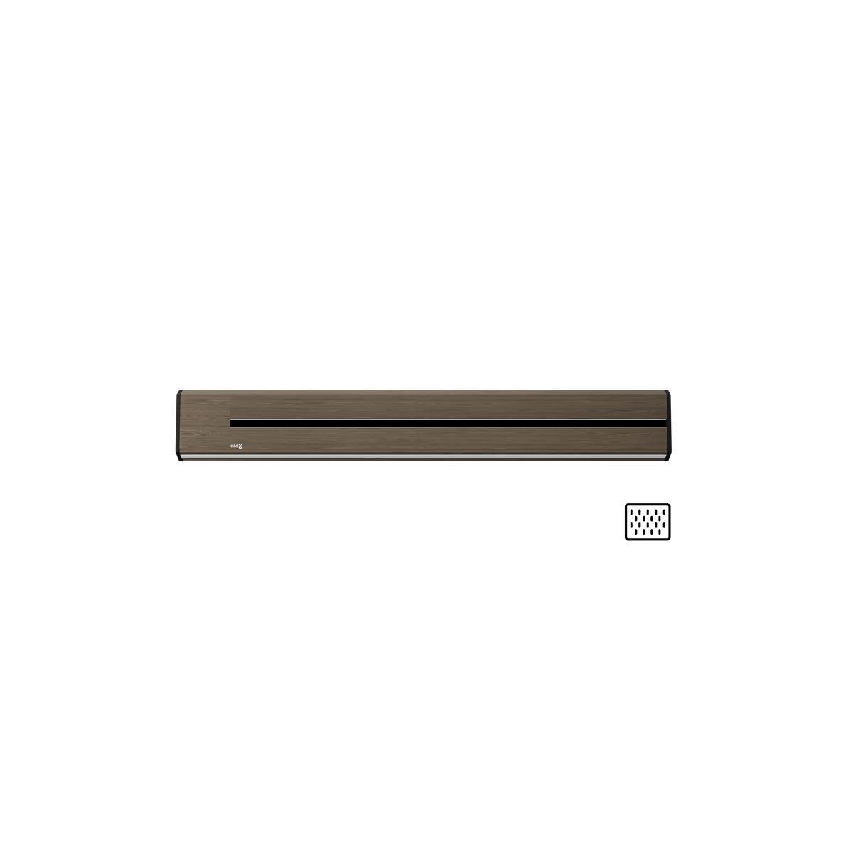 Line8 Model TL Triangle Power Track - Burmese Teak