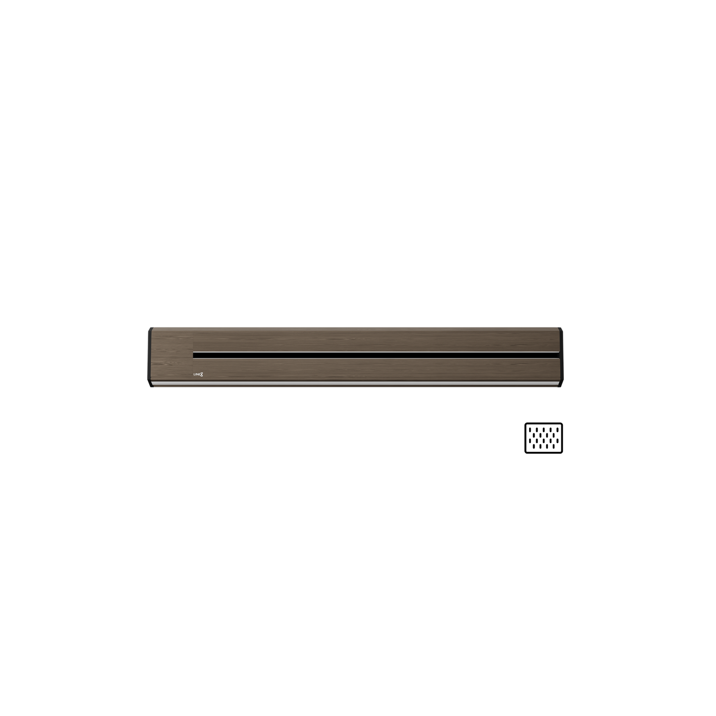 Line8 Model TL Triangle Power Track - Burmese Teak