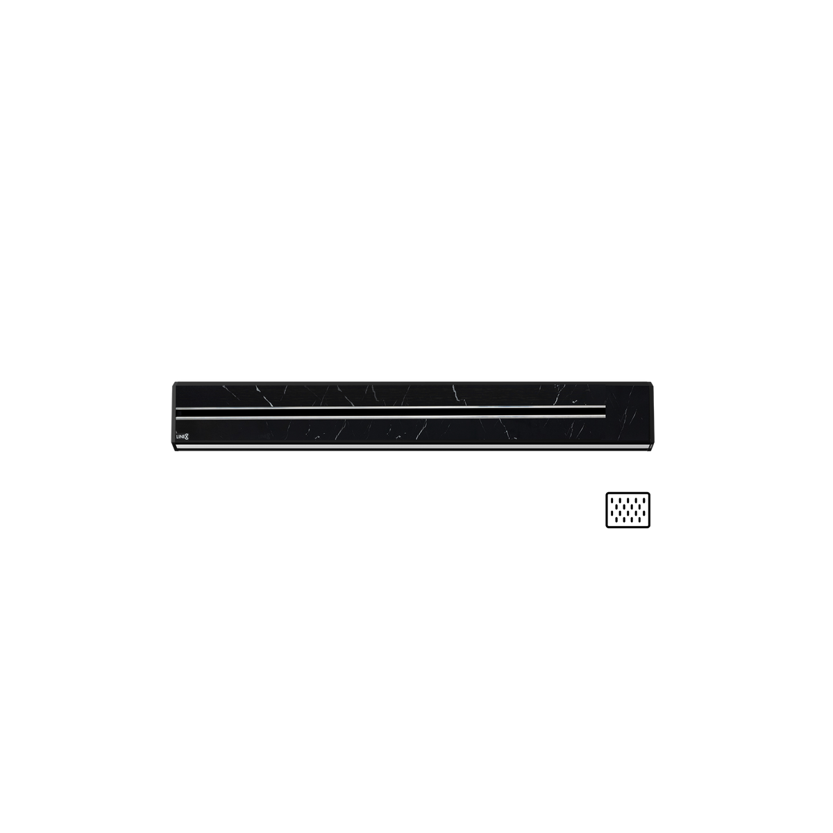 Line8 Model TL Triangle Power Track - Spanish Black Marble
