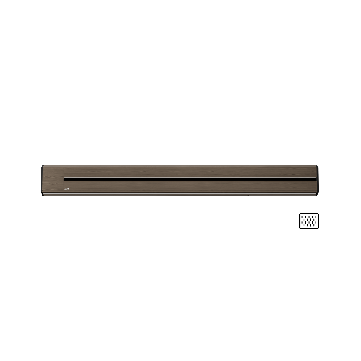 Line8 Model TL Triangle Power Track - Burmese Teak