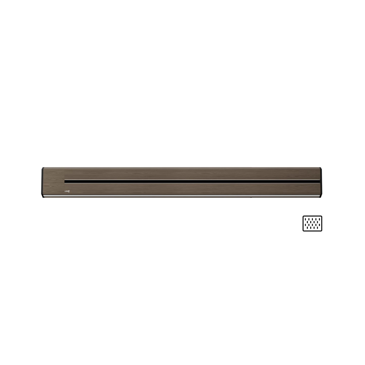 Line8 Model TL Triangle Power Track - Burmese Teak