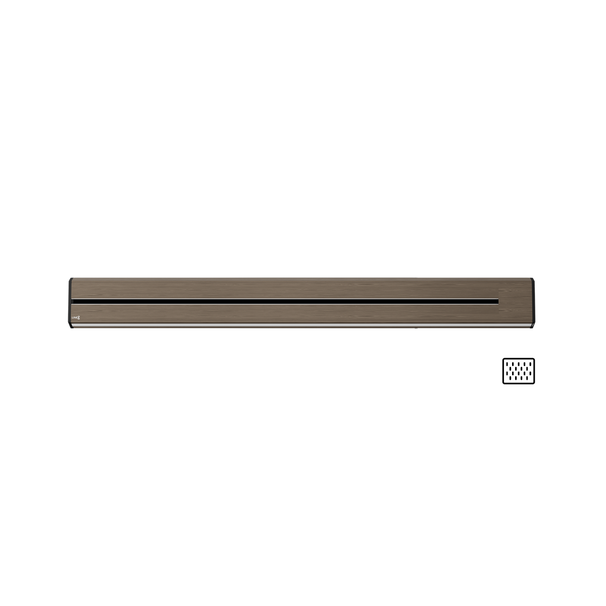 Line8 Model TL Triangle Power Track - Burmese Teak