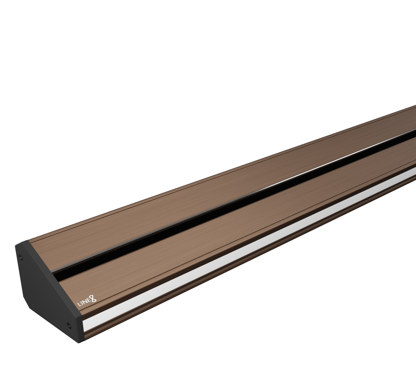 Line8 Model TL Triangle Power Track - Rose Gold