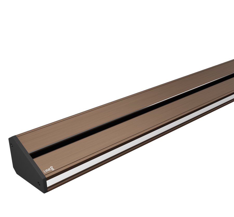 Line8 Model TL Triangle Power Track - Rose Gold